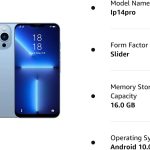 6.7Inch Unlocked Cell Phone Android Phones 2GB RAM+16GB ROM Full Screen Straight Talk Phone Dual Sim Boost Mobile Phones Smart Phones Unlocked New for Android10.0 (Blue)